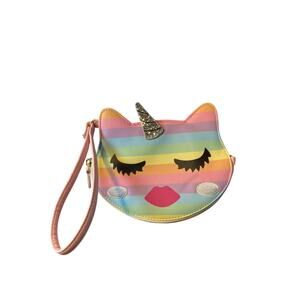 Betsey Johnson  unicorn wristlet